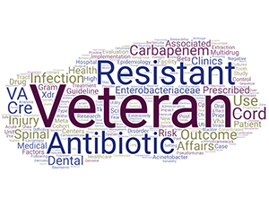 Dr. Fitzpatrick's publication titles indicate primary work is multi-drug resistant and healthcare-associated infections and antimicrobial stewardship