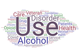 Dr. Frost's publication titles indicate his primary work is Veteran health