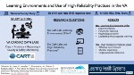 A pilot study to assess the learning environment and use of reliability enhancing work practices in VHA cardiac catheterization laboratories